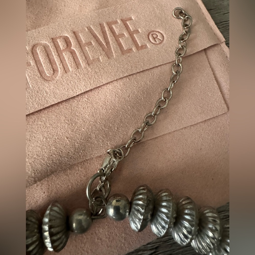 Pebby Forevee Statement Choker Necklace – Silver | One Size - Picture 3 of 6